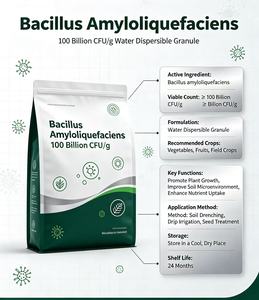 <span class=keywords><strong>ปุ๋ย</strong></span><span class=keywords><strong>ชีวภาพ</strong></span> HC Bacillus Amyloliquefaciens 100 พันล้าน CFU/กรัม ชนิดผง <span class=keywords><strong>ปุ๋ย</strong></span>อินทรีย์สำหรับปรับปรุงคุณภาพดินและ<span class=keywords><strong>น้ำ</strong></span> - Product Image 3