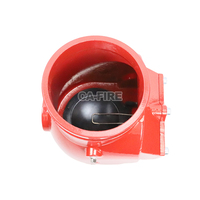 Clapet anti-retour à extrémité rainurée DN50 DN250 en fonte ductile PN16 pour protection incendie et systèmes de conduites CVC