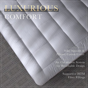 Funda de colchón de algodón acolchada, cubierta de colchón de enfriamiento suave, bajada, Extra gruesa, directa de fábrica - Product Image 4