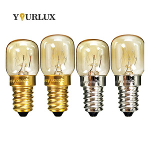 Ampoule <span class=keywords><strong>Edison</strong></span> T22 T25 E14 15w 25w Ampoule Incandescente pour Réfrigérateur Filament de Tungstène Lumière de Réfrigérateur - Product Image 1