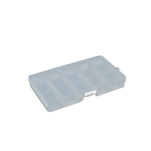 Transparent Jewelry Storage Box 15 Compartment Fixed Plastic Organizer For Earrings Rings Ornaments Desktop Use - Product Image 5