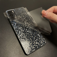 FONLYU - Pegatinas Transparentes 4D de TPU Brillante para la Parte Trasera del Teléfono Móvil, Protector de Pantalla Frontal para Máquina de Corte de Película Blade