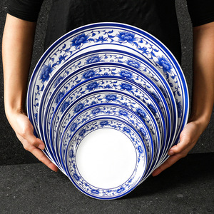 Xiangyuan <b>melamine</b> tableware <b>plates</b> for commercial restaurants, hotels, cold dish <b>plates</b>, side dish <b>plates</b>, and hot pot - Product Image 3