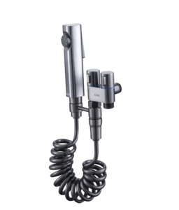 Juego de pistola rociadora montada en la pared KAWAL, rociador de inodoro para mujeres musulmanas, conveniente para limpiar y lavar - Product Image 2
