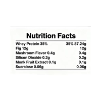 OEM personnalisable sans sucre poudre de protéines sans gluten fer potassium calcium protéine par portion pour la récupération musculaire