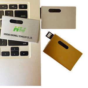 Clé USB Carte de Crédit Métallique 32 Go 16 Go 8 Go 2.0 2 Go 4 Go – Clé USB Publicitaire Personnalisable avec Logo - Product Image 6