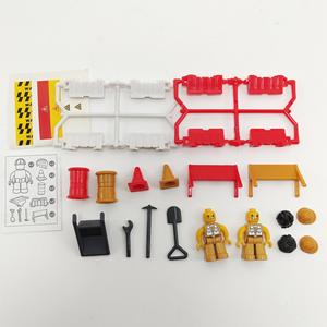 Sac d'accessoires d'ingénierie pour enfants, outils de simulation, jouets de poupée, jouets d'éducation précoce pour la maternelle, silicone TPE 22cm - Product Image 2