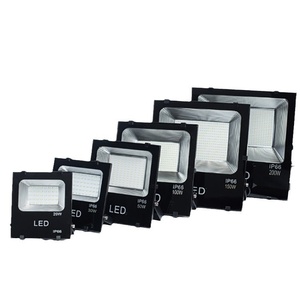 Projecteur LED en aluminium haute luminosité pour usage intérieur/extérieur, étanche IP66, alimentation CA, éclairage d'entrepôt et de jardin WD-FL-12 W - Product Image 1