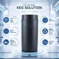 Draft Beer Keg 20l, Beer Keg Plastik, Beer Keg 30l, Beer Keg Mini, Ekspor Global, Tidak Akan Meledak, Mudah Ditangani