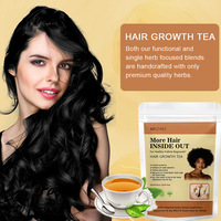 Grosir teh hijau Herbal China murni untuk pertumbuhan rambut sehat teh kesehatan rambut grosir bunga kemasan jumlah besar kantung teh