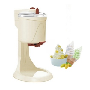 Machine à glace molle entièrement automatique de table, petite, pour la fabrication de glaces aux fruits, idéale pour un usage domestique - Product Image 1