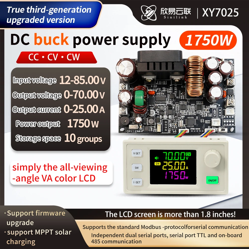 XINYI Sinilink XY-7025 Adjustable DC Power Supply - Modular