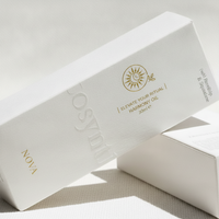 Boîte d'emballage cosmétique personnalisée en papier gaufré avec fermeture à rabat, impression holographique, vernis UV sélectif, logo OEM