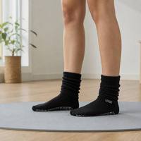 Calcetines de Yoga con Diseño Oeko-Tex Standard 100, Calcetines Personalizados con Logotipo, Calcetines Antideslizantes para Yoga y Danza