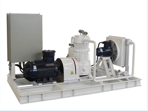 Compresor de dióxido de azufre de alta presión, industrial, refrigerado por agua, montado sobre patines, de servicio pesado, de tipo pistón de conexión directa - Product Image 6