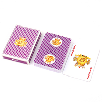 Cartes à jouer Baloot du Koweït en promotion – Logo personnalisé, étanches, design sur mesure, durables, en plastique PVC