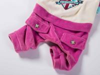 Haute qualité 100% coton designer mignon chien salopette chaud et confortable OEM/ODM chien manteau vêtements pour animaux de compagnie