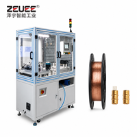 Prise hyperboloïde micro filetage machine automatique pour connecteur électrique ligne de production