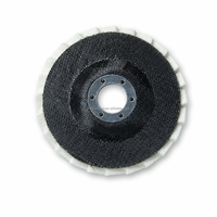 Disque à lamelles en feutre de laine de 4,5 pouces (115 mm) pour meuleuse d'angle, polissage miroir de l'acier inoxydable