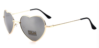 Bettega Heart lunettes de soleil spot love type lunettes progressives Europe et les États-Unis tendance monture en métal lunettes de soleil pour femmes