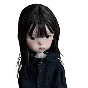 Muñeca BJD Auténtica de 6 Puntos, Blue Bean, Cuerpo Liso, Muñeca SD de Resina, Tamaño <15cm, Modelo 856-C130 - Product Image 1