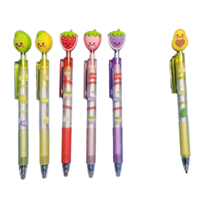 Yumei stylo noir à séchage rapide créatif de grande valeur Internet viral étudiant CS examen pratique presse stylo inspiré philosophie végétale - Product Image 1