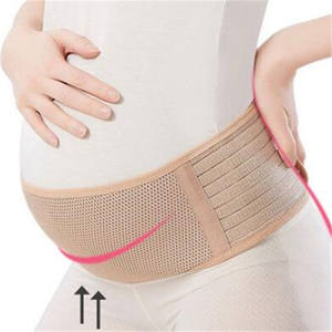 Sabuk kehamilan awet ringan elastis dapat diatur dukungan pinggul/punggung yang direkomendasikan dokter untuk perawatan ibu pascanatal poliester - Product Image 1