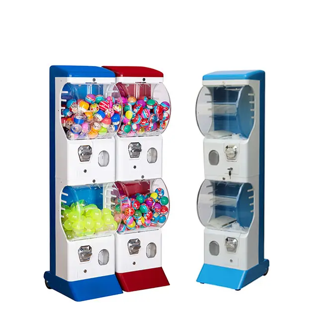 캡슐 장난감 가차 기계 탄력 공 검볼 사탕 장난감 자판기 가샤폰 기계