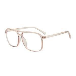 Gafas Ópticas de Moda Vintage TR90 con Marco Transparente Rosa, Gafas de Computadora con Bloqueo de Luz Azul para Hombre y Mujer - Product Image 4