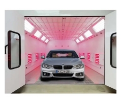 Cabine de pulvérisation de chauffage électrique LX-D75/40C personnalisée de haute qualité pour système de chauffage de brûleur Diesel de réparation de carrosserie - Product Image 4