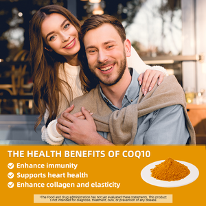 Coenzym Q10 99% dạng bột Ubidecarenone CAS 3a03-98-0 Coq10 số lượng lớn 98% bột hòa tan trong chất béo 10% 20% hòa tan trong nước Q10 coenzym - Product Image 4