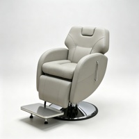 Meubles vintage, chaises anciennes, chaise de barbier inclinable