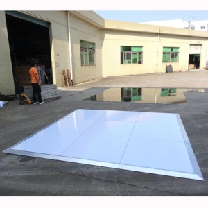 Portable plywood outdoor flooring laminate dance floor for events - Product Image 6