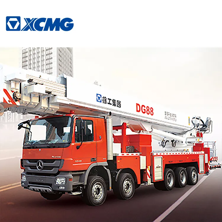 XCMG fabricante original DG88 tamaño de camión de bomberos de torre de agua