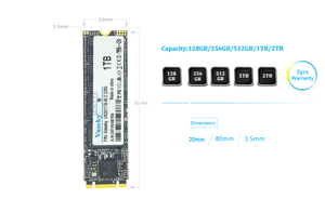 سعر المصنع vasinky متوفر في المخزن ، محركات الأقراص الصلبة M.2 sd SATA ، GB 1 ، 2 ، محركات الأقراص الصلبة SSD M.2 للكمبيوتر المحمول - Product Image 3