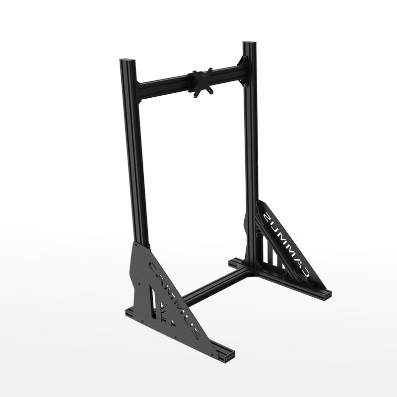 Support d'écran unique noir