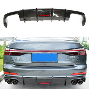 Nouveau pare-chocs arrière en fibre de carbone avec sorties d'échappement pour <span class=keywords><strong>Audi</strong></span> A6 C8 S6 2019-2022 - Product Image 1
