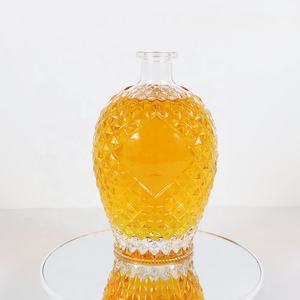 Bouteille en verre en forme de pomme en gros, 500 ml, pour liqueur, brandy, <span class=keywords><strong>XO</strong></span>, gin, <span class=keywords><strong>rhum</strong></span>, 600 ml, 620 ml, 750 ml, qualité supérieure, <span class=keywords><strong>prix</strong></span> bas - Product Image 6