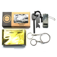 Équipement de survie Voitures de survie en plein air Camping Randonnée Équipement de survie Outil Kit de survie d'urgence