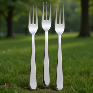 Set tenedores para postre 3 piezas Inox (15,3cm) GOURMET Cromo lucido FF5PN0338 - Product Image 3