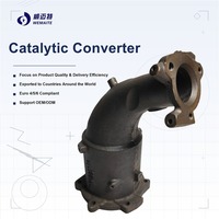 Convertisseur catalytique en acier inoxydable Euro III de haute qualité à montage direct pour Nissan Altima Teana 2.3L/NP300 2.4L, vente chaude de l'usine Wemaite