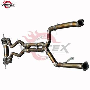 Escape Catback VORTEX Grado 5 Ti Valvetronic para BMW G80 M3/G82 M4 2020-2025, Tubo Central Único, Puntas Quemadas, Ligero - Product Image 5