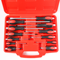 Qixin Chine Usine Personnalisé En Gros 12PCS Boîte À Outils Magnétique Spécial Tournevis Ensemble Multi Main Réparation Outil Kit