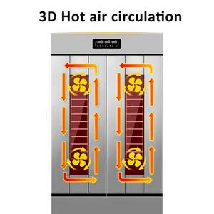 Acero inoxidable 32 bandejas equipo eléctrico de panadería máquina de masa pan retardador <span class=keywords><strong>Proofer</strong></span> para panadería - Product Image 2