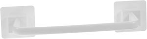 Household Double Tier Modern Eco-Friendly Towel Rack Plastic Wall-mounted <b>Hook</b>-Type Simple Bathroom <b>Shelf</b> - Product Image 4