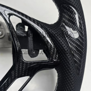 Nuevo Producto al por Mayor: Volante de Fibra de Carbono y Cuero Perforado Compatible con Infiniti G27 G37 - Product Image 3