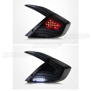 Feux arrière LED gauche et droit, ensemble de feux arrière, feux de position latéraux pour Honda Civic 10ème génération, pièce de modification - Product Image 4