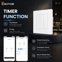 Interruptor de Escena Inteligente Inalámbrico Tuya Zigbee 3.0 Serie Star Ring con Botón Pulsador para Automatización del Hogar Inteligente