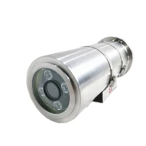 Telecamera ip da 6mm di sicurezza esterna a prova di esplosione personalizzata 4.0mp POE 48V HD 2MP Hik in acciaio inossidabile CCTV vison