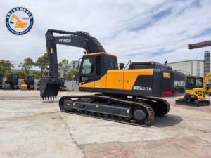 Excavatrice sur chenilles Hyundai 305LC-7S d'occasion de haute qualité, marque coréenne, avec moteur et composants d'engrenage, livraison gratuite - Product Image 5